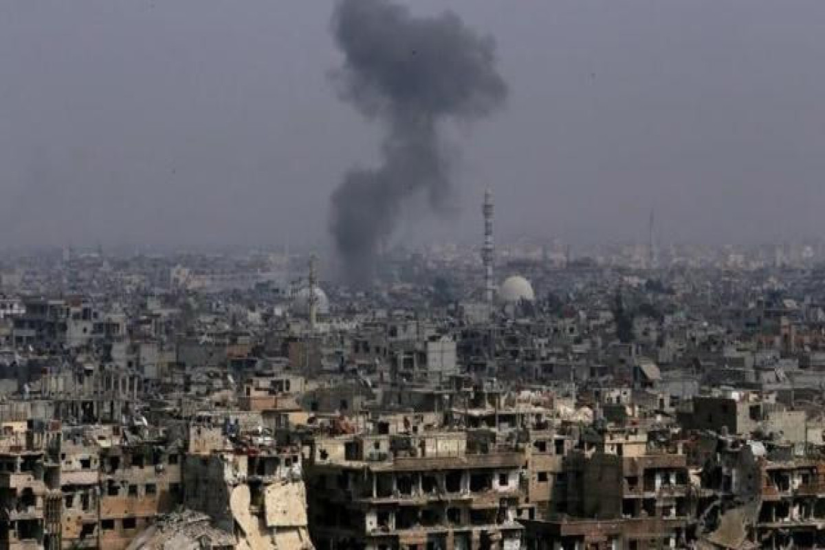 Explosions heard over Syria's capital Damascus - State TV