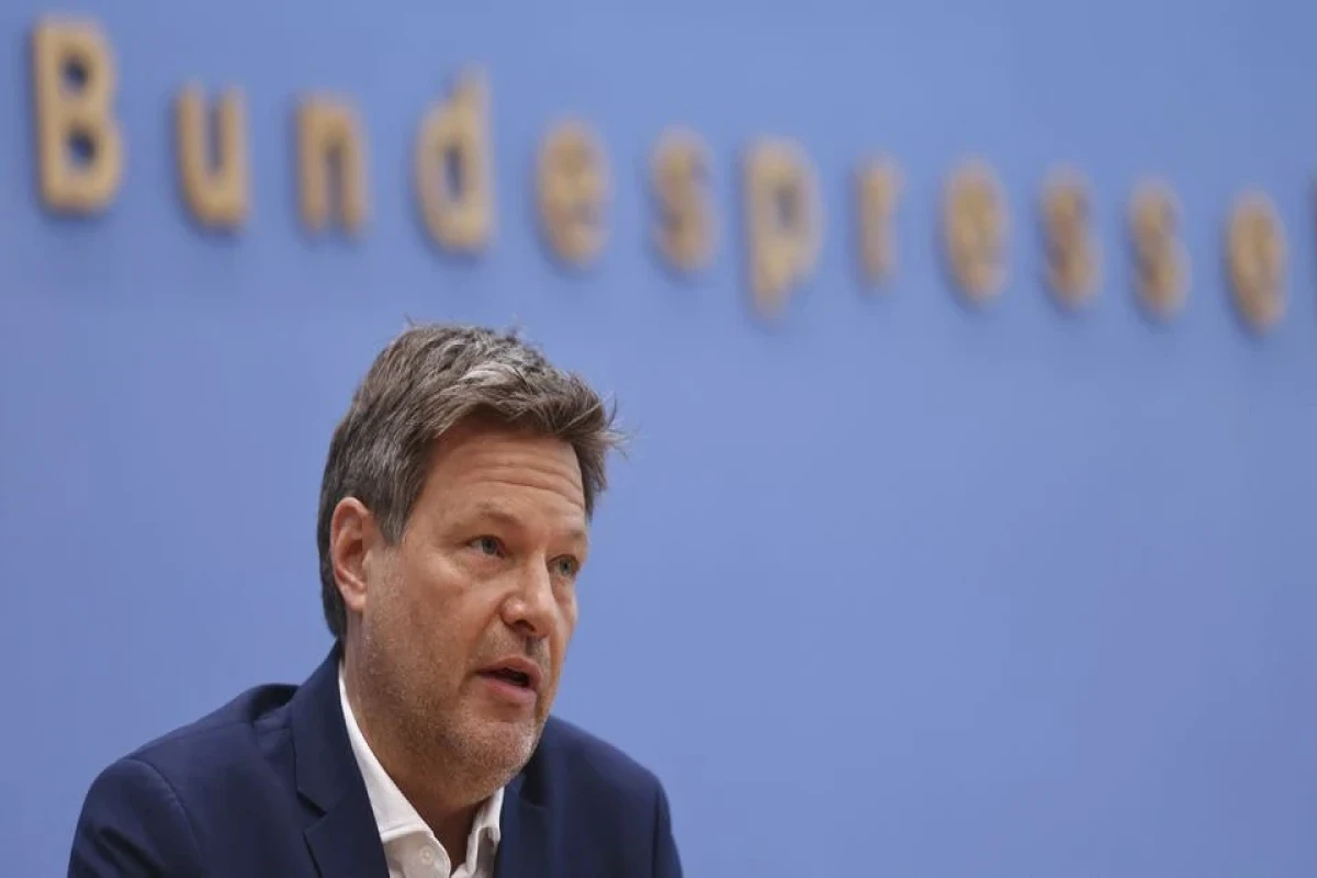 German Economy and Climate Change Minister Robert Habeck