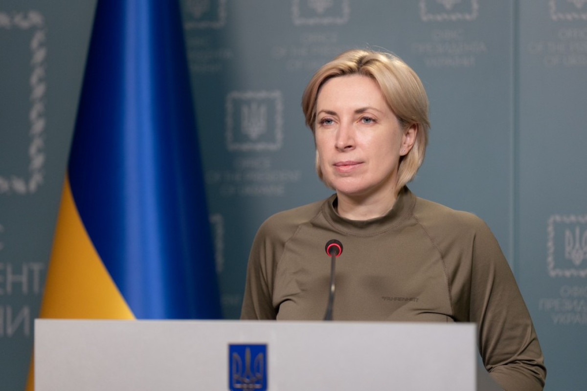 Iryna Vereshchuk, Ukraine’s deputy prime minister