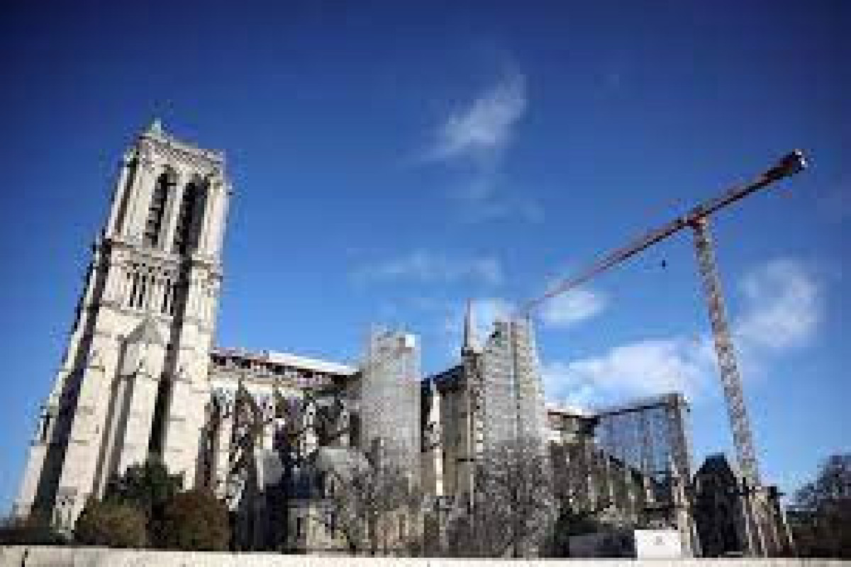 Catholics mark Good Friday outside Notre-Dame three years after fire