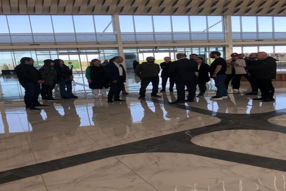 Georgian cultural figures visit Fuzuli