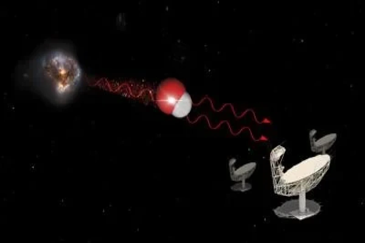 Powerful space laser detected by South African telescope