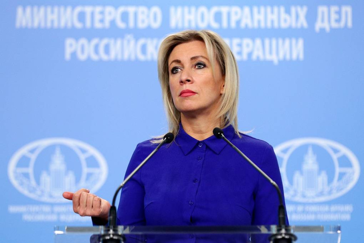 Maria Zakharova, head of the press service of Russian Ministry of Foreign Affairs