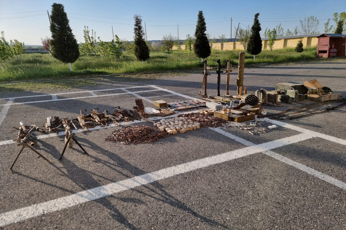 Weaponry detected in Fuzuli