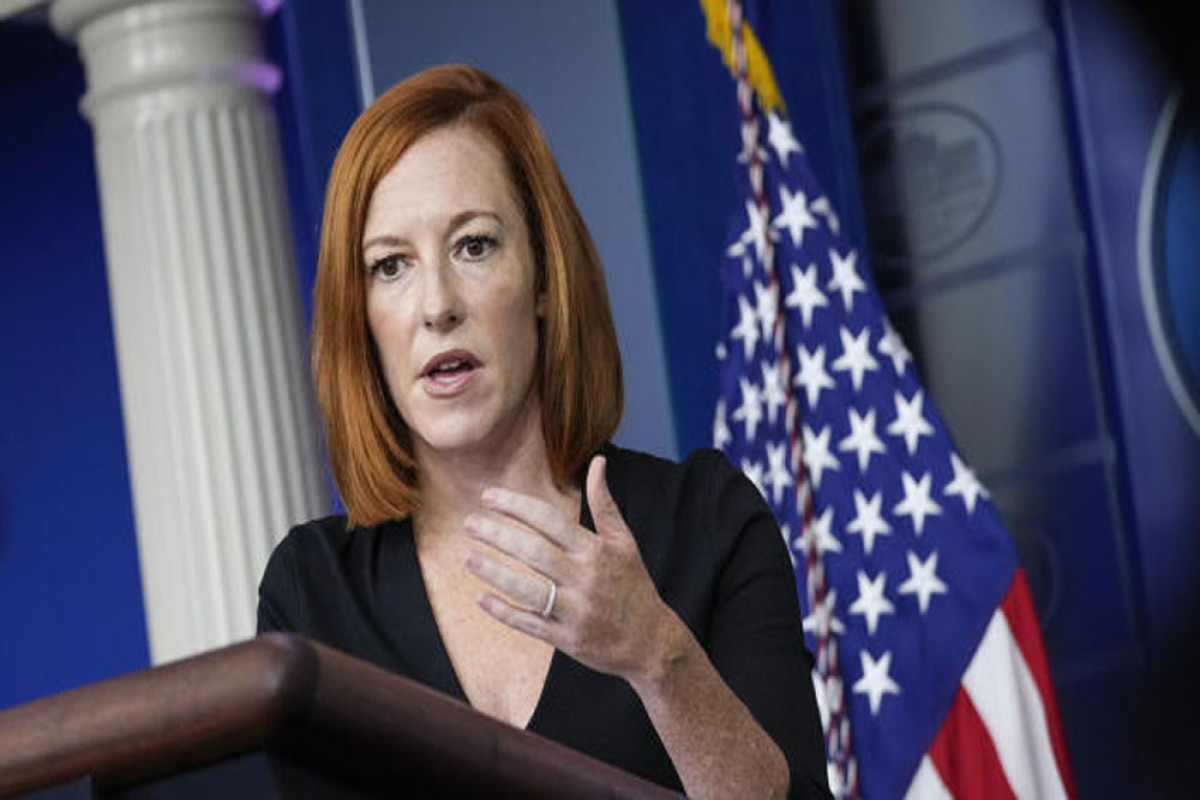 White House press secretary Jen Psaki