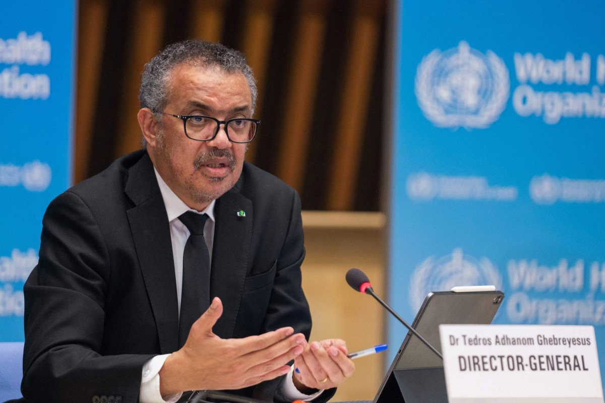 Tedros Adhanom Ghebreyesus,  head of the World Health Organization