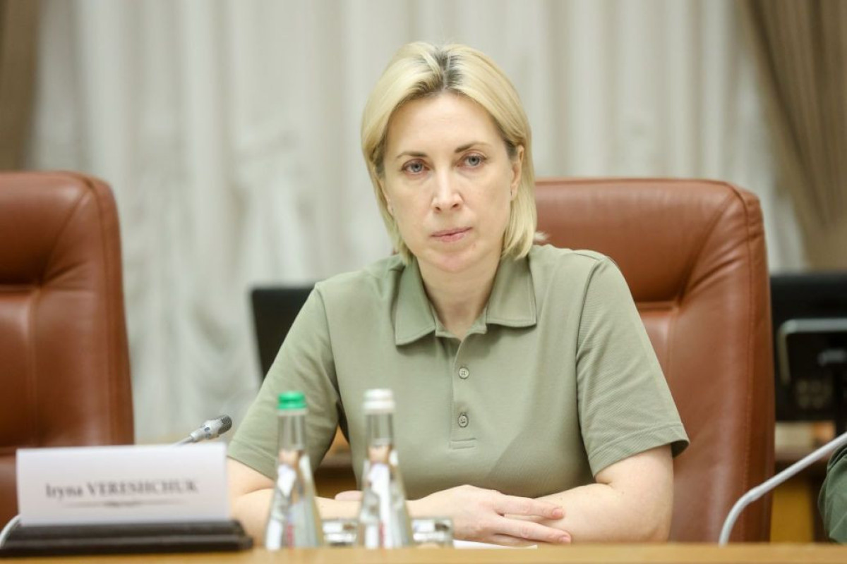 Iryna Vereshchuk, Ukraine’s deputy prime minister