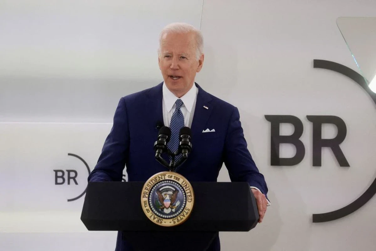 Joe Biden. US President