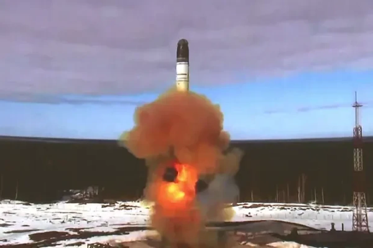 Russia tests nuclear-capable missile Sarmat-VIDEO 