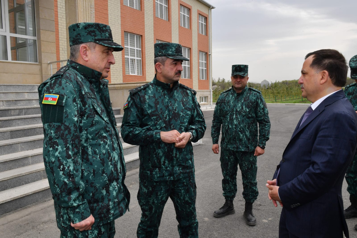 Elchin Guliyev and Maharram Aliyev visited Gubadli region