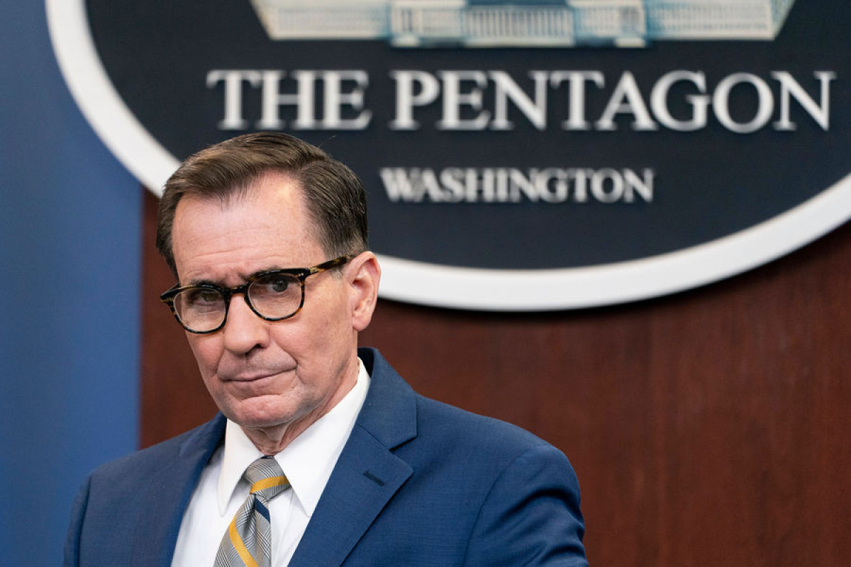 John Kirby, the press secretary of the US Defense Department