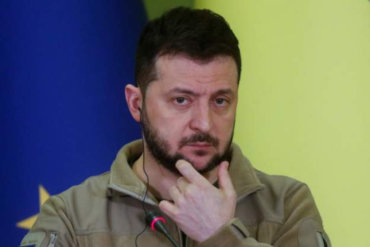Ukrainian President Volodymyr Zelensky