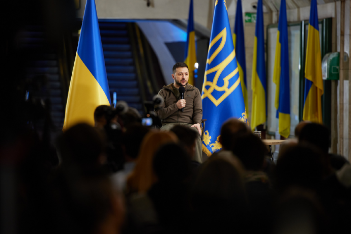 Volodymyr Zelensky, Ukrainian President
