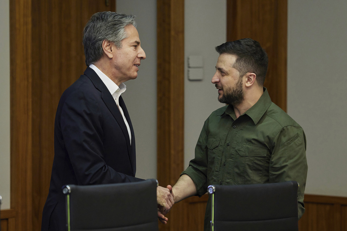 Blinken's meeting with Zelenskyy lasted 3 hours