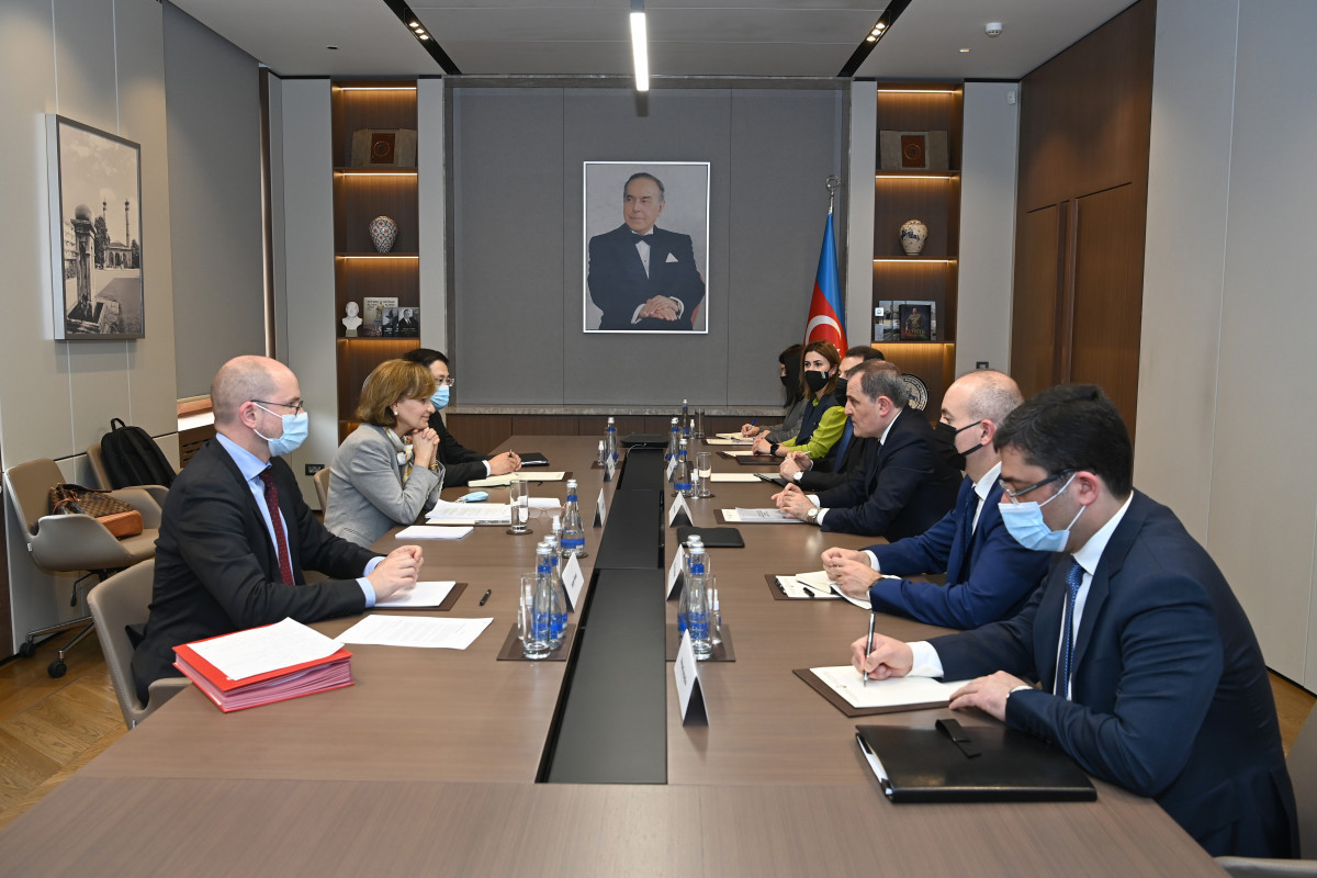 Azerbaijani FM receives OSCE Representative for freedom of media