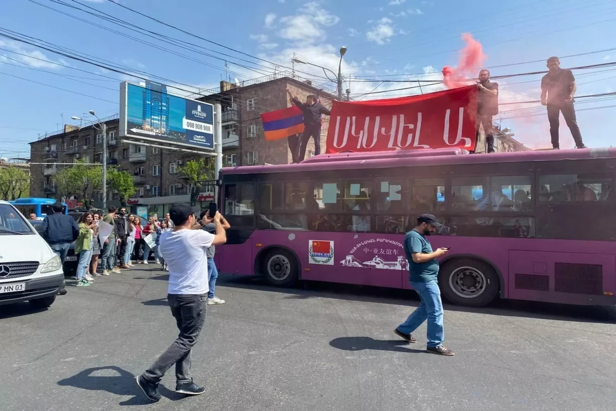 Protests demanding Pashinyan’s resignation are being held in Armenia
