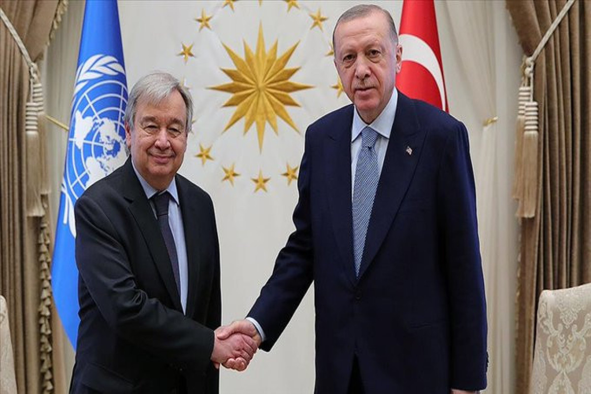 Erdogan and  Guterres discussed Turkiye's mediation efforts between Kyiv and Moscow-UPDATED 
