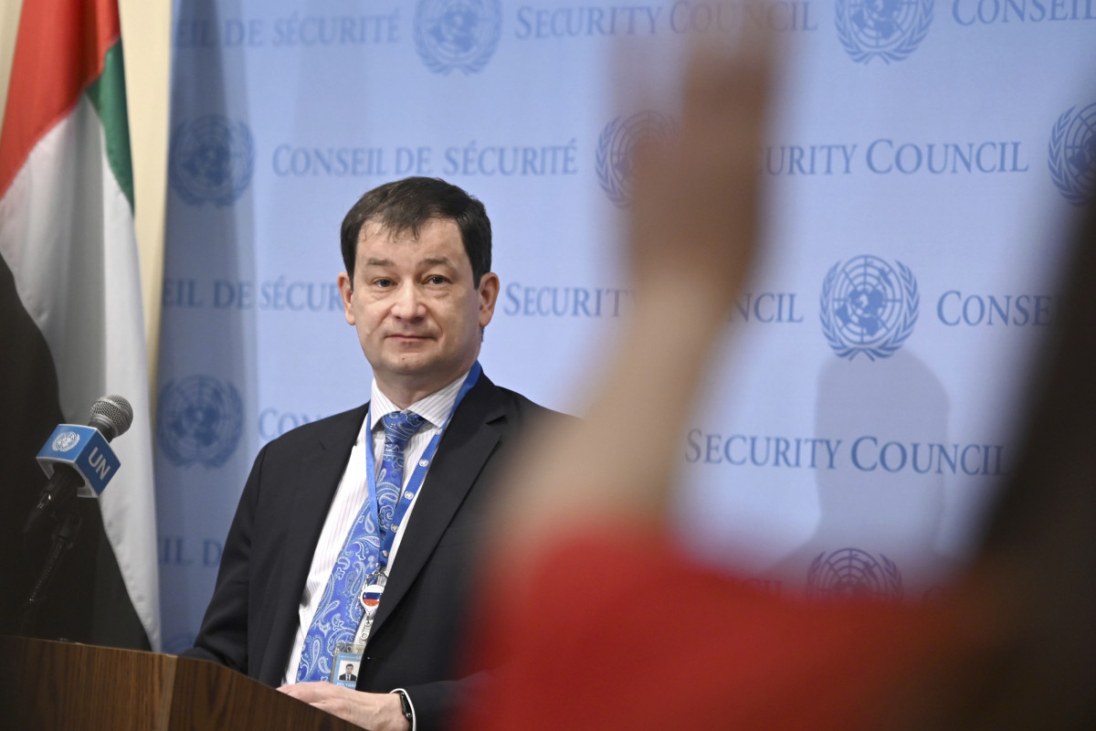 Dmitry Polyanskiy, First Deputy Permanent Representative of Russia's mission to the United Nations
