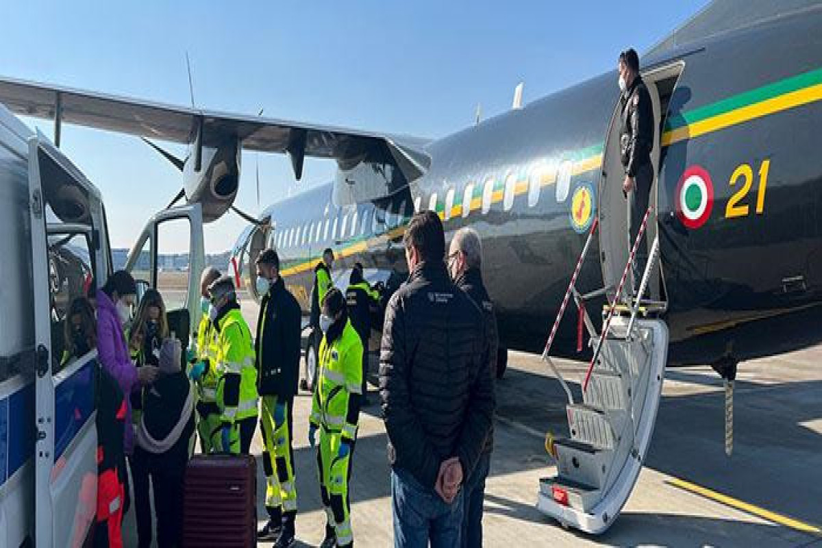 European Union evacuates 200 Ukrainians in need of urgent medical care