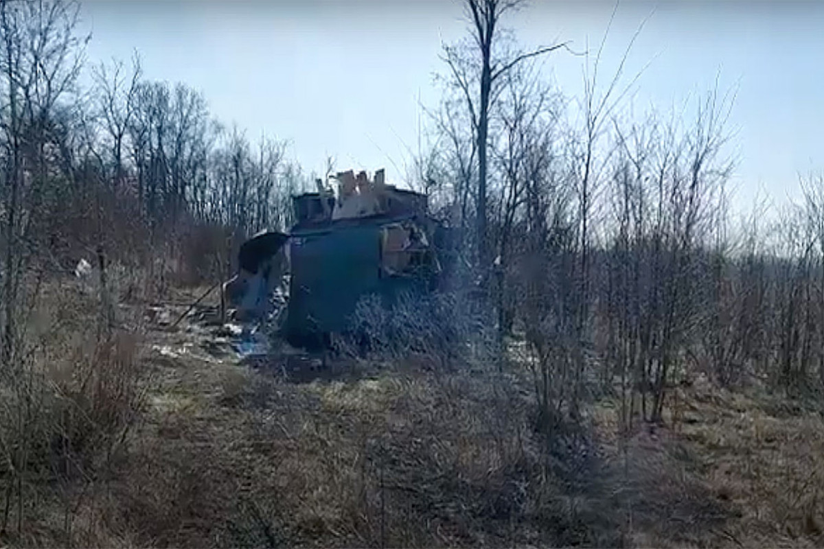 Russia says two injured in shelling of village bordering Ukraine