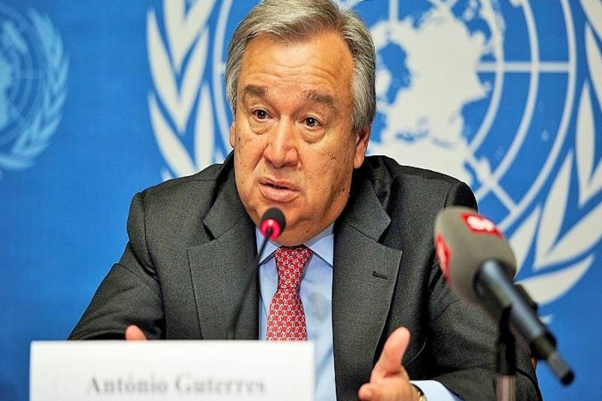 Antonio Guterres, UN Secretary-General