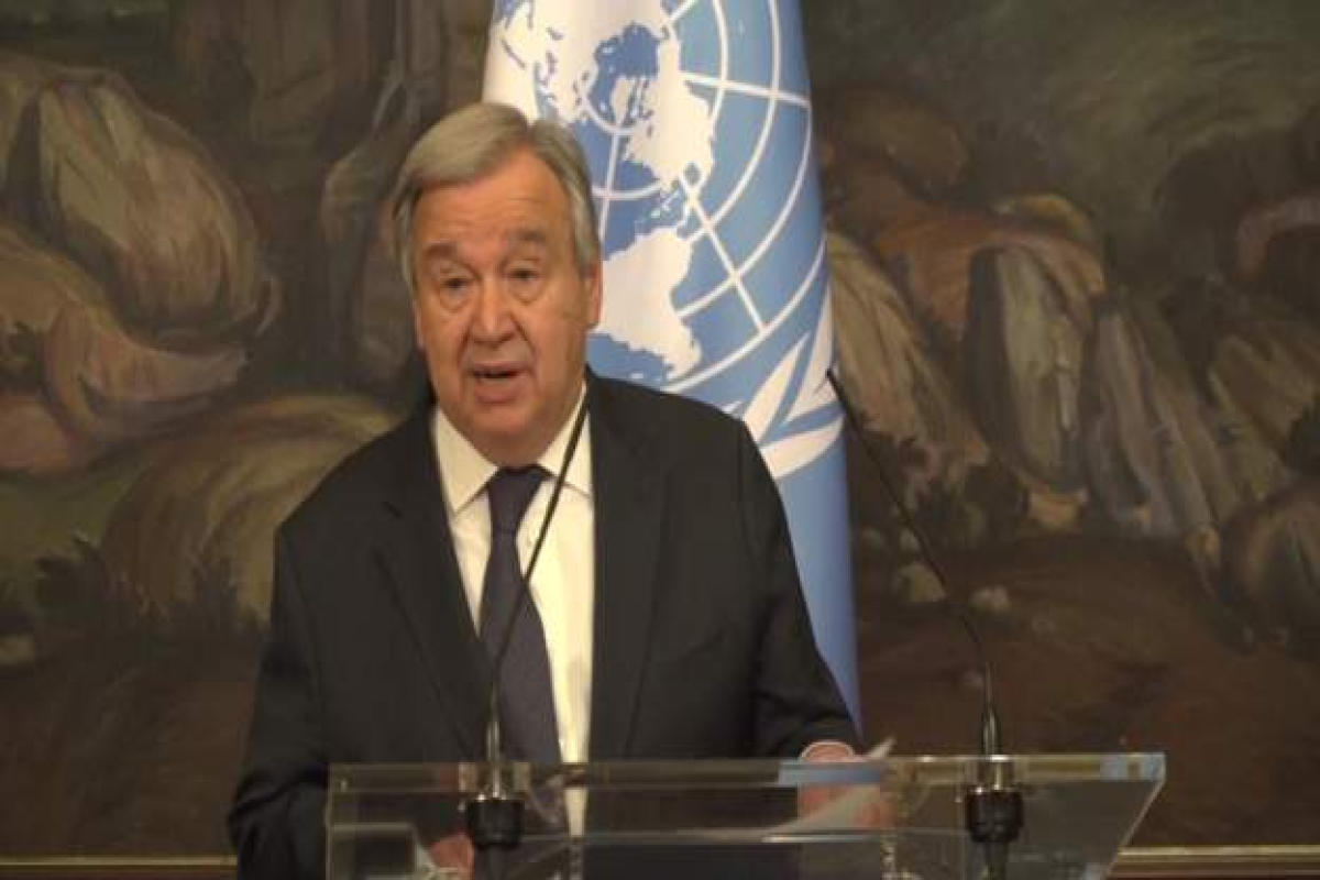 Antonio Guterres, UN Secretary-General