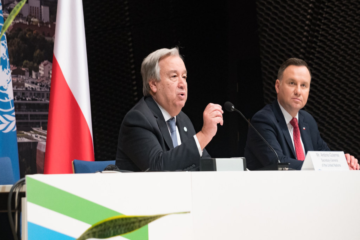 UN Secretary-General meets with Polish President