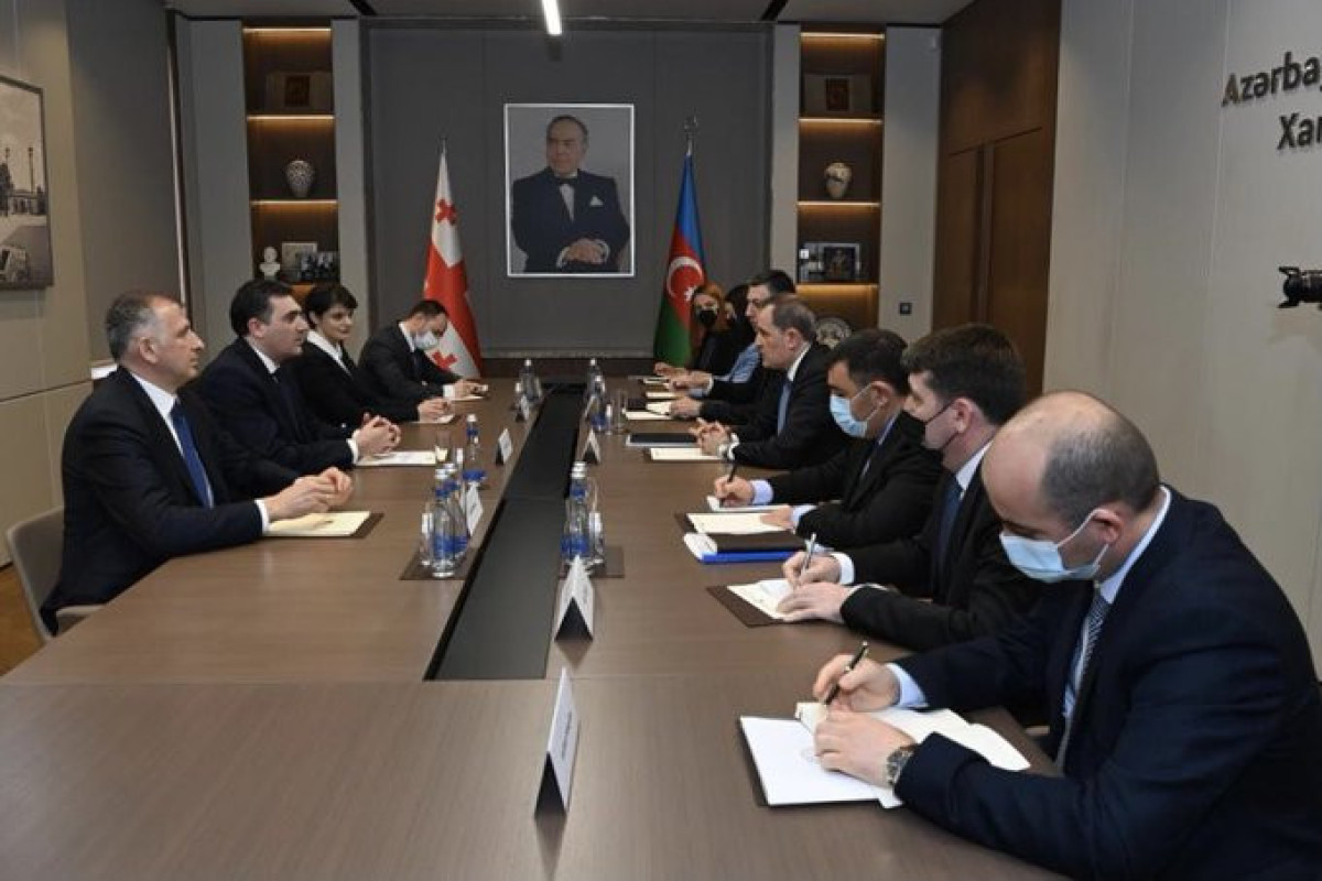 Azerbaijani, Georgian FMs meet in Baku