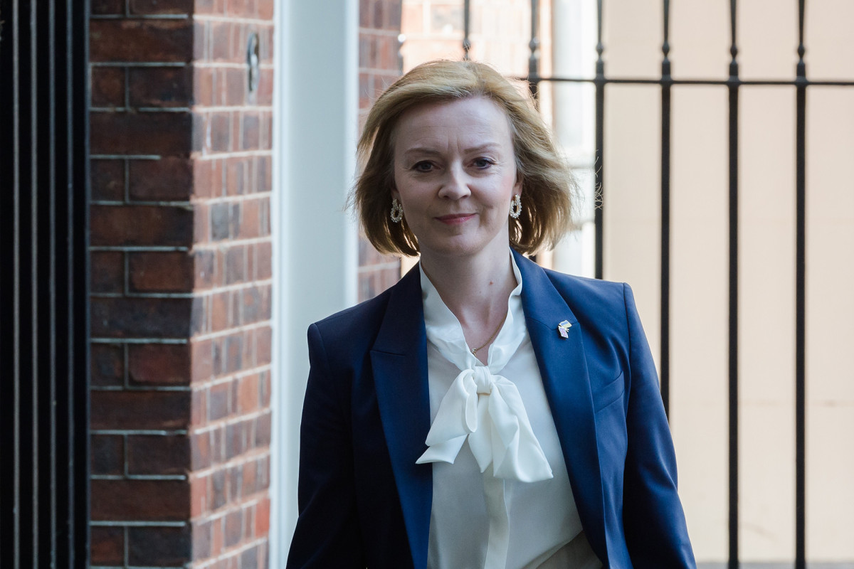 British Foreign Secretary Liz Truss