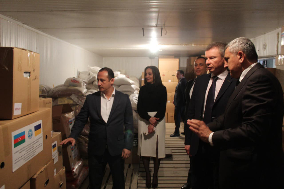 Sumgayit Executive Power sends humanitarian aid to Ukraine-PHOTO 