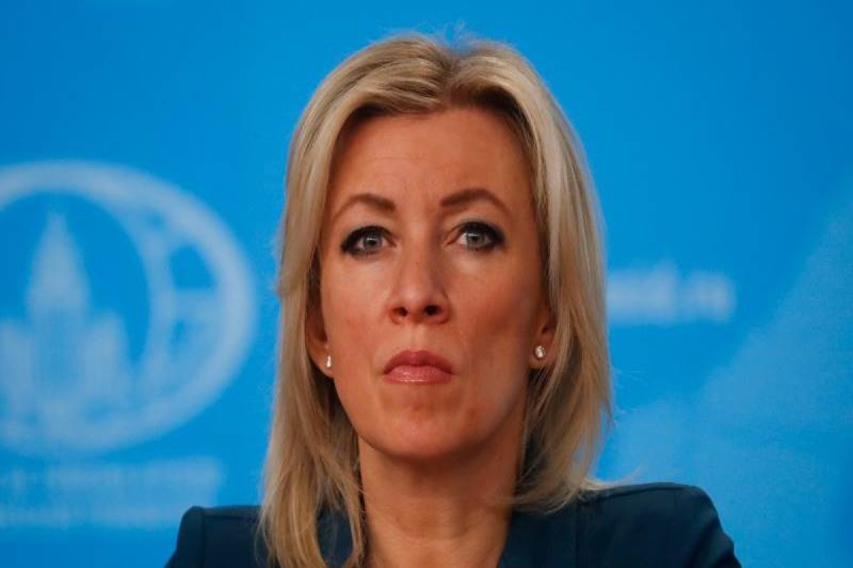 Maria Zakharova, head of the press service of Russian Ministry of Foreign Affairs