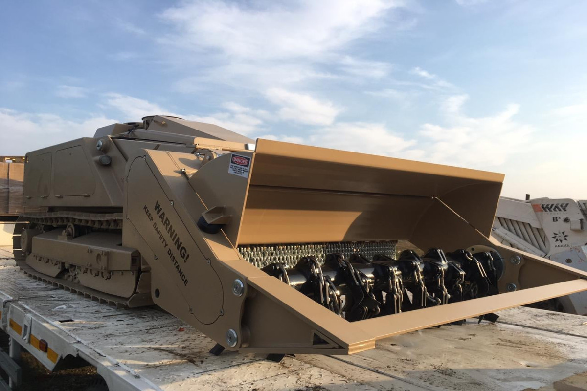 10 more demining vehicles took part in operations in Karabakh-PHOTO 
