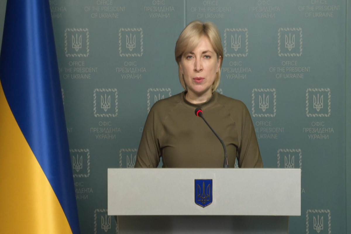 Deputy Prime Minister Iryna Vereshchuk