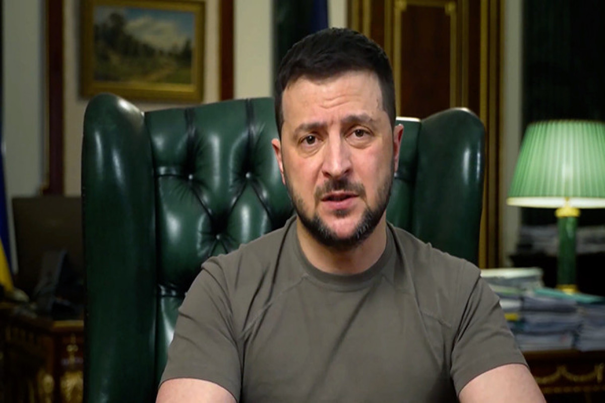 Ukrainian President Volodymyr Zelensky