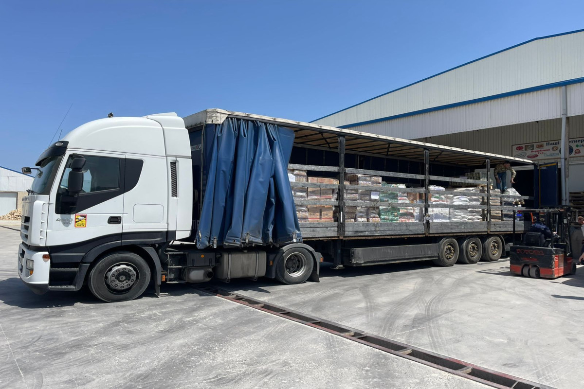 Humanitarian food aid sent to Ukraine's Dnipro city-PHOTO 