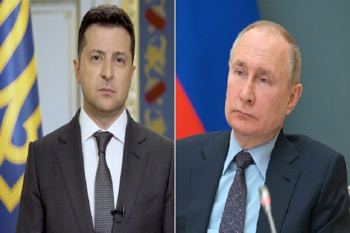 Volodymyr Zelenskyy, Vladimir Putin