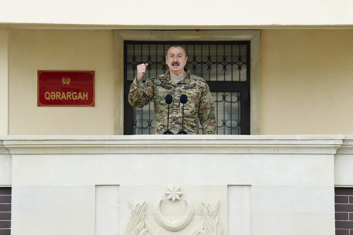 President, Commander-in-Chief of Armed Forces Ilham Aliyev visited military unit of Defense Ministry`s Special Forces-UPDATED 