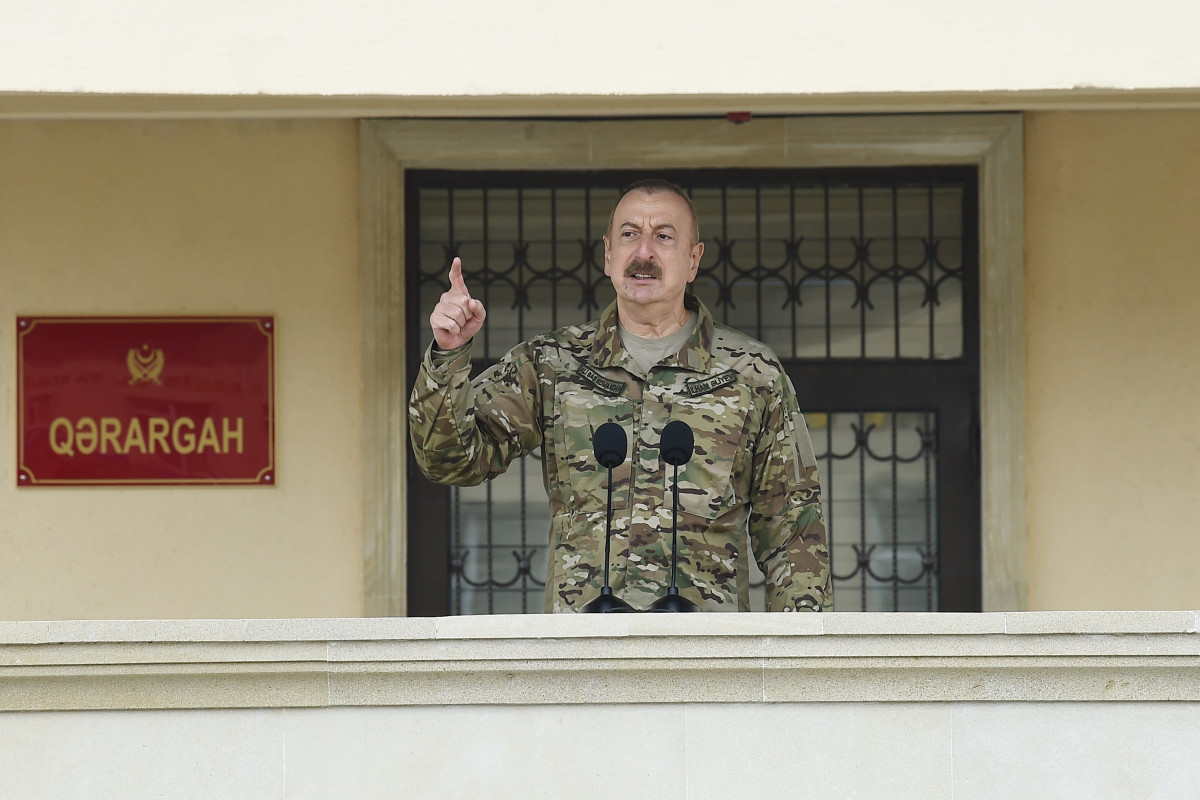 President, Commander-in-Chief of Armed Forces Ilham Aliyev visited military unit of Defense Ministry`s Special Forces-UPDATED 