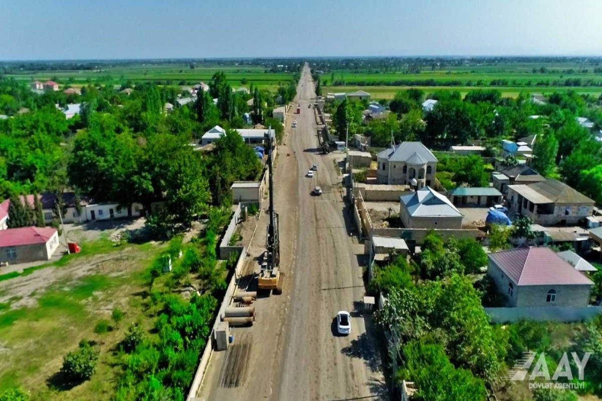 Construction of Barda-Aghdam road continues rapidly-PHOTO 