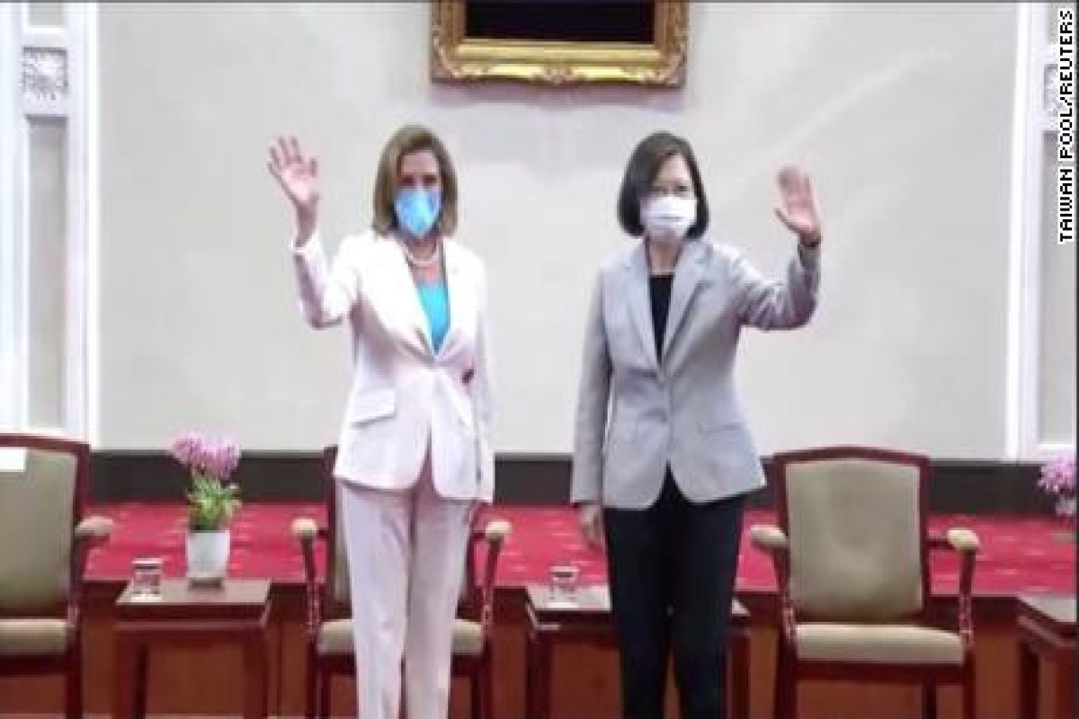 US will not abandon Taiwan, Pelosi says