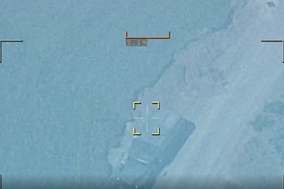 Military truck of the Armenian armed groups was destroyed-VIDEO 