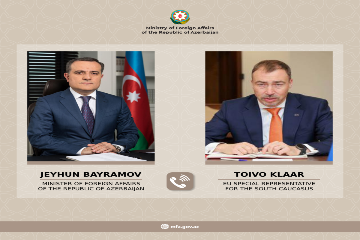 Azerbaijan's FM brought to Klaar's attention that the Azerbaijani Army responded adequately to military provocations in its sovereign territories