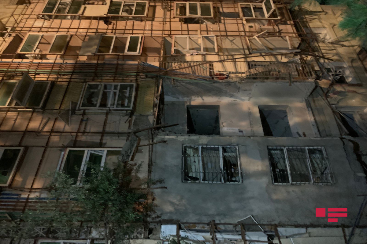 An explosion occurred in a building in Azerbaijan's Khirdalan