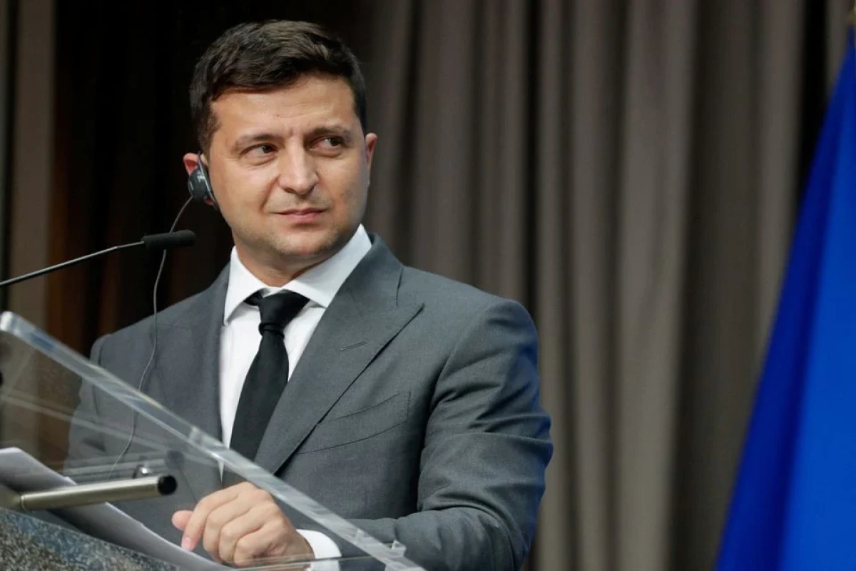 Ukrainian President Volodymyr Zelensky
