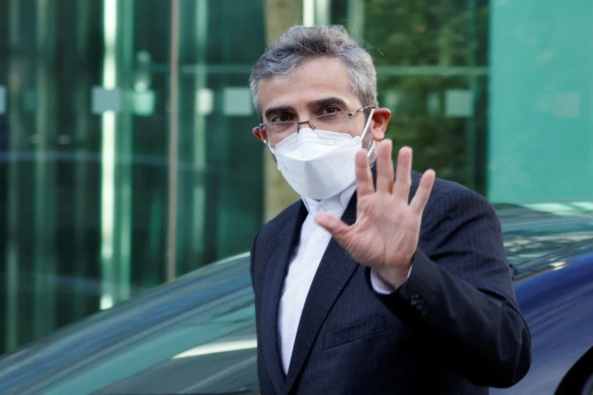 Iran's chief nuclear negotiator Ali Bagheri Kani