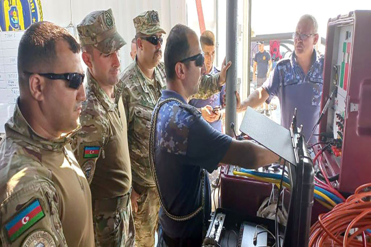 Azerbaijani servicemen are taking part in international exercises