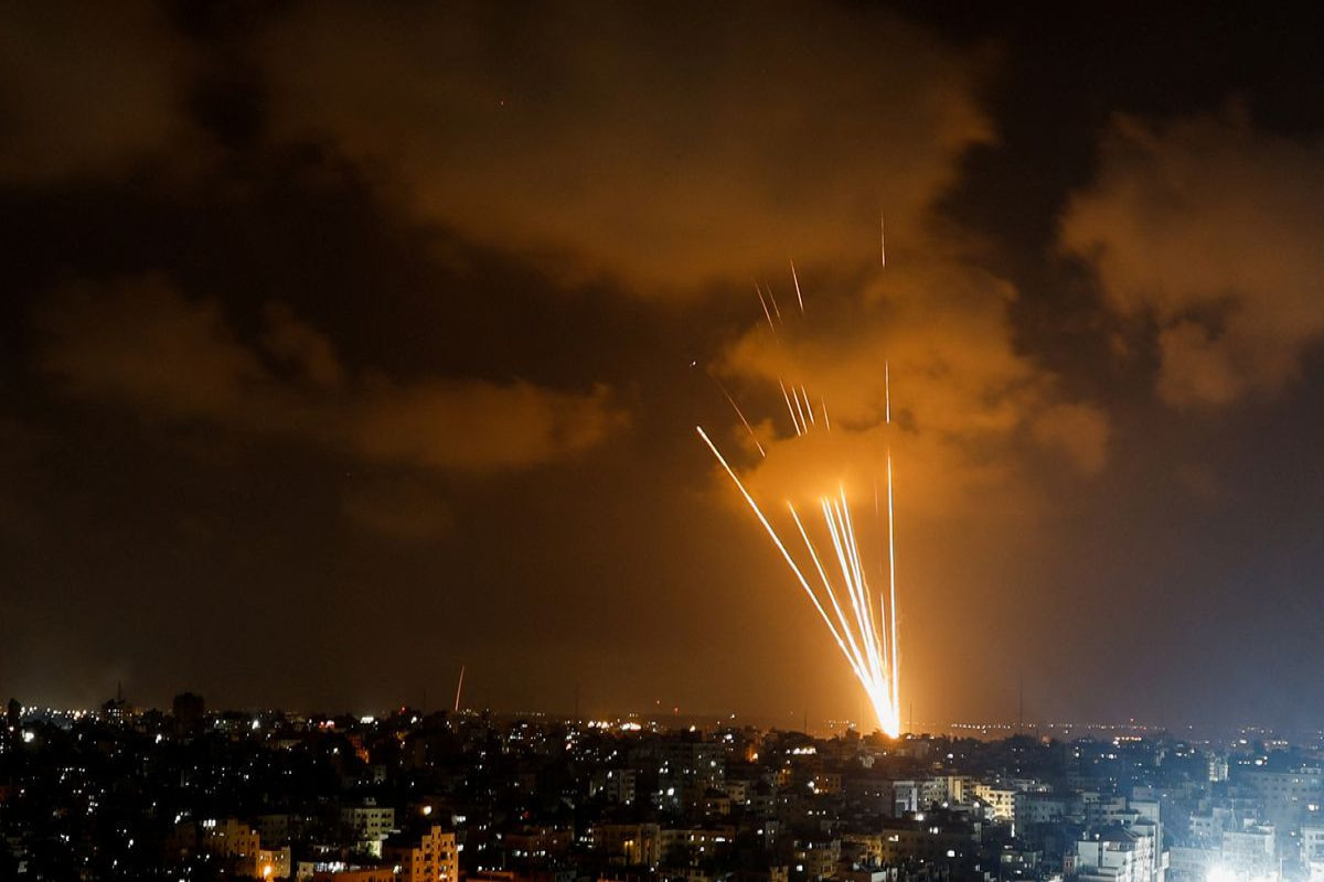 Palestinian militants fire rockets at Israel after Gaza air strikes
