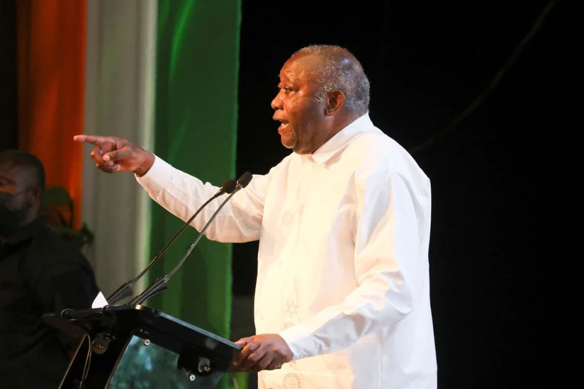 Ivory Coast's former president Laurent Gbagbo