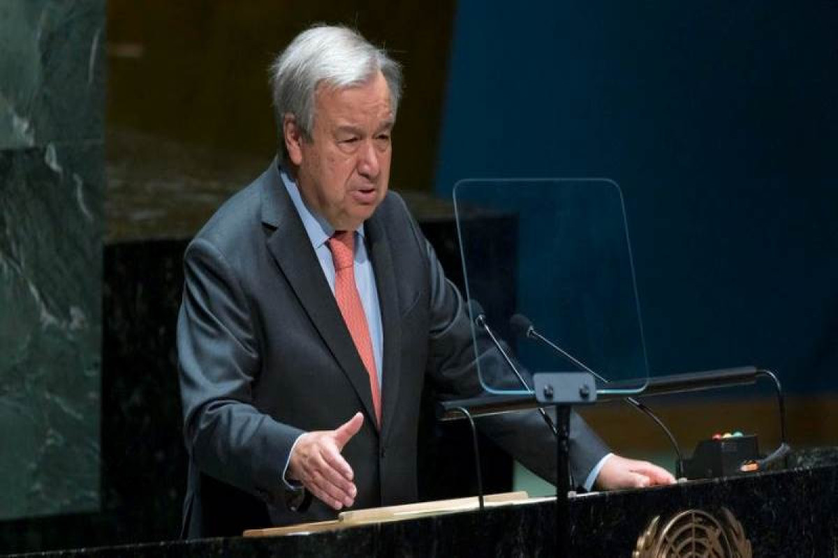Antonio Guterres, UN Secretary-General