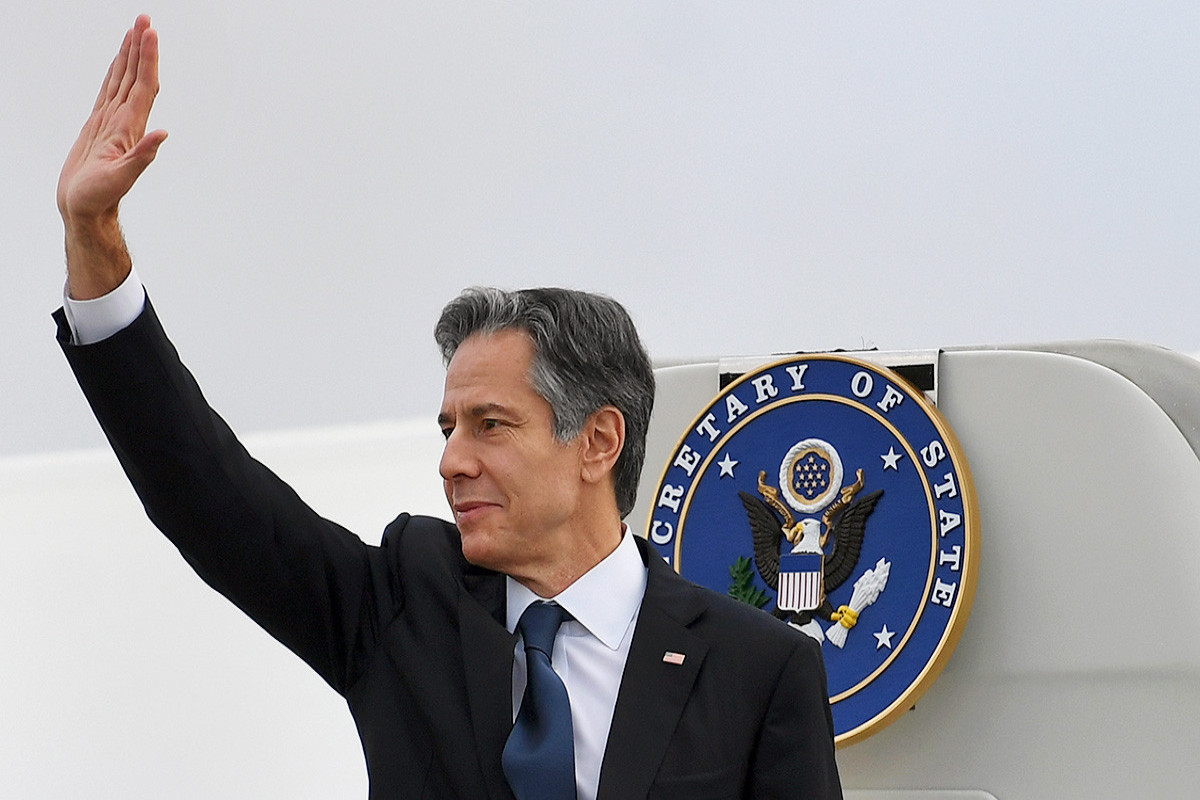 US Secretary of State Blinken in South Africa on Africa tour